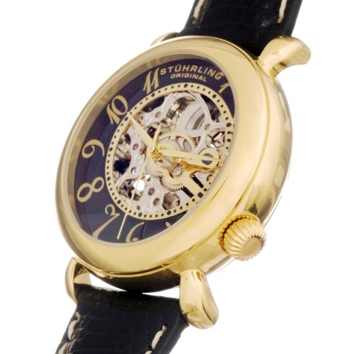 Ladies Lifestyle 'Wall Street' Skeleton Automatic Watch #108.123527 by Stuhrling Original