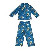 2 PCS SET: Boys Or Girls Disney Toy Story Fleece Sleepwear Pajama Top & Pants Set - Multicolor