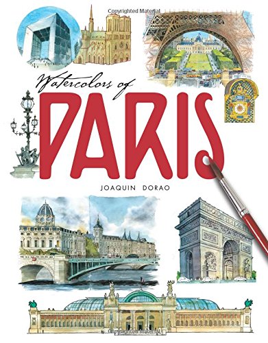 watercolors of paris