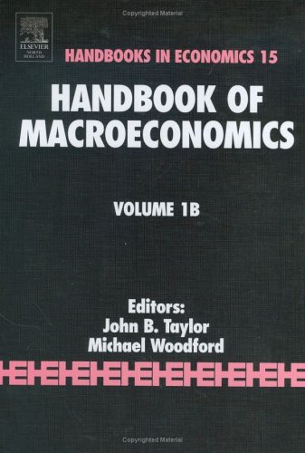 handbook of macroeconomics volume 1b