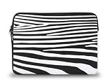 Lavolta Motif Designer Laptop Sleeve Case Bag for up to 13.3-Inch Notebook fits Sony Vaio VGN-C2S, VGN-S, VGN-SR, VGN-SZ, VGN-Z, VPC-Y, VPC-S Series - Soft Neoprene