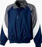 Adult Tri-Color Fleece Lined Nylon Jacket (3X-Large) from Augusta Sportswear