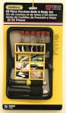 General Tool 75622 Precision Knife and Blade Set, 22-Piece