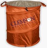 Clemson Tigers Collapsible Trash Can (Doubles as Cooler and Laundry Hamper) by Logo Chairs