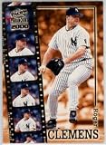 Roger Clemens New York Yankees 2000 Paramount Season in Review #18 Baseball Card