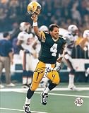 Brett Favre Green Bay Packers NFL Hand Signed 8x10 Photograph Super Bowl XXXI The Kid