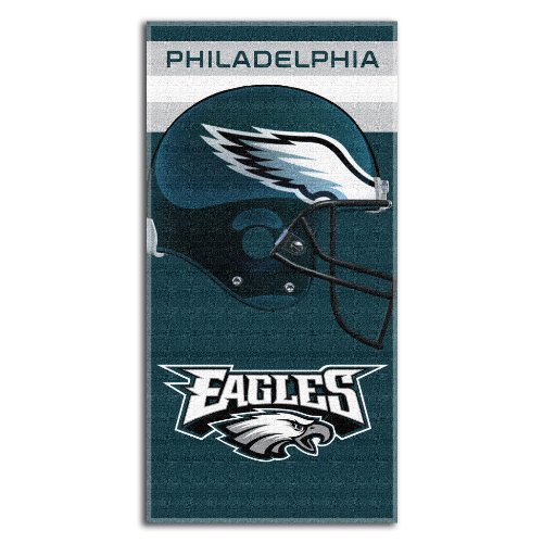 NFL Philadelphia Eagles Banner Beach Towel, 30 x 60-Inch