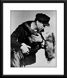 Humphrey Bogart & Lauren Bacall Framed And Matted 8x10 B&W Photo (To Have and Have Not)