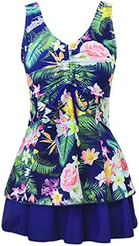 Seacolor Women's Lovely Swim Dress Shaping Body Swimuits One-Piece Bathing Suit