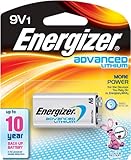Energizer LA522SBP 9V Lithium Battery for Smoke Detectors