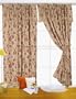 Claudia Chenille Curtain Set w/ Valance/Sheer/Tassels