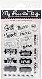 My Favorite Things Die-Namics Companion Stamps 4"X6" Sheet-Mason Jar Labels