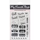 My Favorite Things Die-Namics Companion Stamps 4"X6" Sheet-Mason Jar Labels