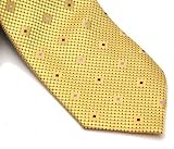 Gianfranco Ferre GFF T0169 FA 21745 Yellow Print Men's Silk Tie