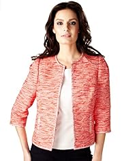 Per Una Speziale Striped & Textured Jacket