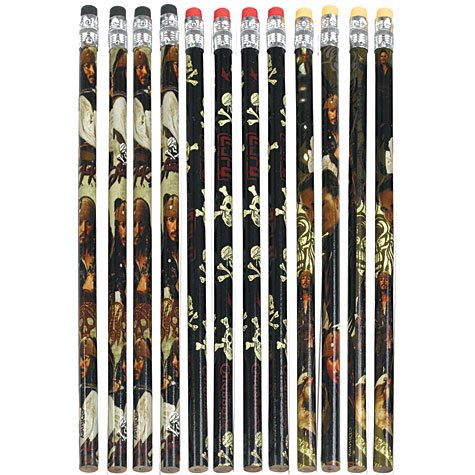 Pirate Pencils 12ct