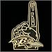 Baltimore Raven Hats : Baltimore Raven #1 Fan Pin