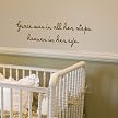 Wall Appliqué - Heaven In Eye Grace In Her Step