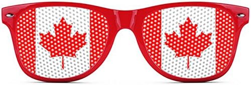 Agimini Unisex Classic 55mm Flag Sunglasses - Canada