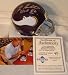Fran Tarkenton Autographed/Hand Signed Minnesota Vikings Mini Helmet with HOF 86 Inscription