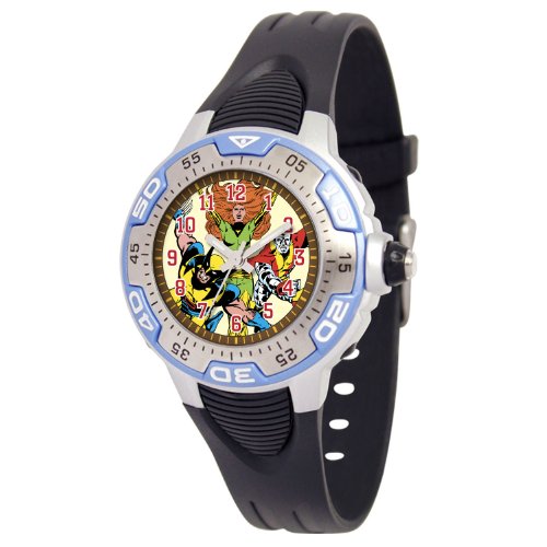 Marvel Comics Kids' MA0108-D543-Blue Marvel X-Men Spectrum Watch