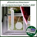 Glasbruchmelder / Glasbruchsensor f�r Funkalarmanlage Olympia 5080