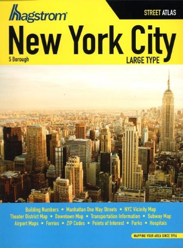 Hagstrom New York City Five Borough Atlas