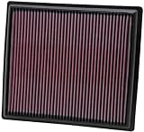 K&N 33-2442 High Performance Replacement Air Filter for 2010-2011 Buick Lacrosse 2.4/3.6L
