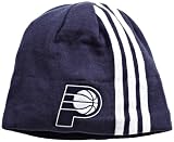 NBA Men's Authentic Team Knit Hat - Kf10Z, Indiana Pacers, One Size, Navy/white , Indiana Pacers , Dark Navy