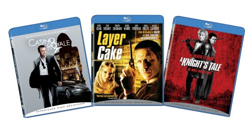 British Action 3-pack Bundle (Casino Royale, Layer Cake, A Knight's Tale) [Blu-ray]