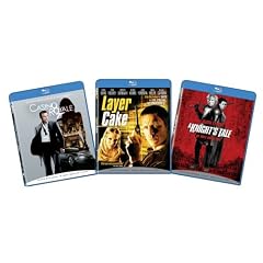 British Action 3-pack Bundle (Casino Royale, Layer Cake, A Knight's Tale) [Blu-ray]