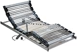 Irisette 112391  TriLuna EL Lattenrost / Kopf- und Fu&szlig;teil motorisch verstellbar / 42 Leisten Technik/ 90 x 190 cm