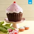 JML Giant Bake Big Top Cupcake Silicone Bakeware