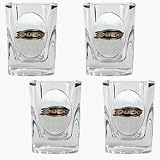 Anaheim Ducks 4 Piece Square Shot Glass Set