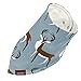 Milkbarn (Zebi Baby) Kerchief Bib - Gray Whale