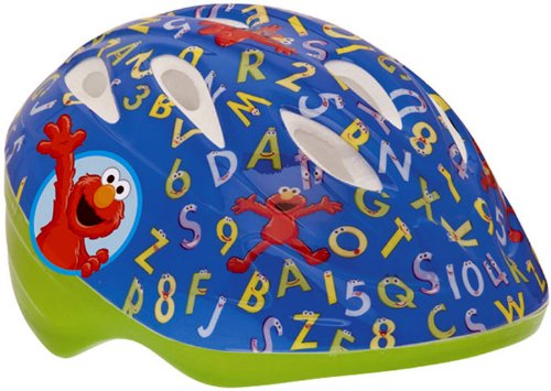 Bell Toddler Sesame Street Let's Ride Helmet (Elmo/Blue)