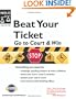 Beat Your Ticket: Go To Court & Win
