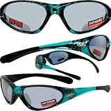 TNT SUNGLASSES CRYSTAL TURQUOISE FRAME UV400 EYWEAR TURQUOISE FLASH MIRROR LENSES