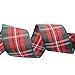 Ornerx Retro Plaid Ribbon Christmas Gift Wrapping 1