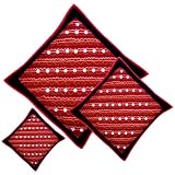 5 Pcs Home Decor Embroidered Jaipuri Design Cotton Cushion Cover, A Special Gift Idea (Free Shipping) cush0044
