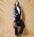 Per Una Speziale 34 Sleeve Stripe Cardigan