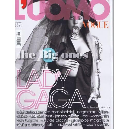 L'UOMO VOGUE 2012年1月号 表紙画像