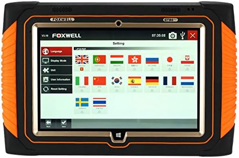 FOXWELL GT80 Plus OBDII Wireless Car Diagnostic Tool Scan Analysis System