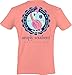 Simply Southern Preppy Short Sleeve T-Shirt - Flamingo Faith (Large)