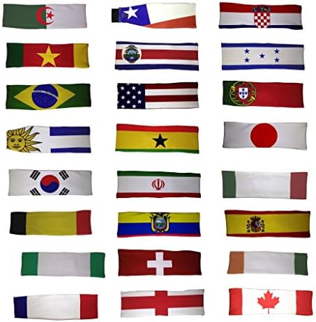 Flags of the World Headbands