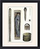 Framed Prints of Burial artifacts of prehistoric Jutland from North Wind