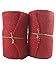 Red Burlap Craft Ribbon Roll (5.5 in Wide x 15 Ft Long) - Pack of 2