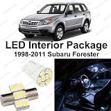 51EOPQ9QADL. SL160  Xenon WHITE LED Subaru Forester Interior Package Deal 1998   2012 (6 Pieces)