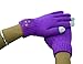 BicycleStore® 1 Pair Bluetooth Talking Glove Touch Screen Gloves Winter Warmer for Men Women Built-In Speaker and Microphone Hand Gesture for Creative Answer (purple)