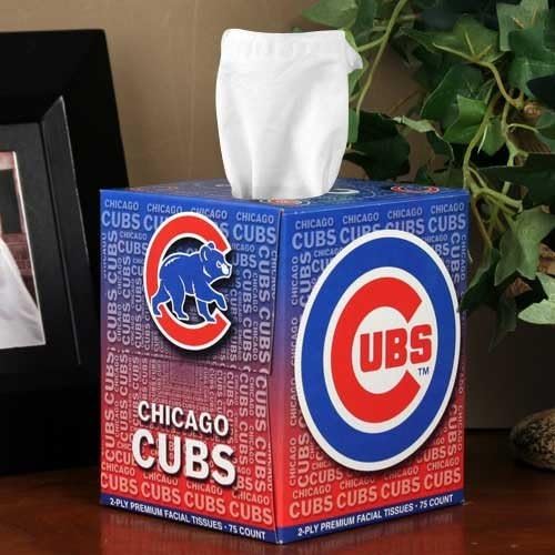 MLB Chicago Cubs Box of Sports Tissues -